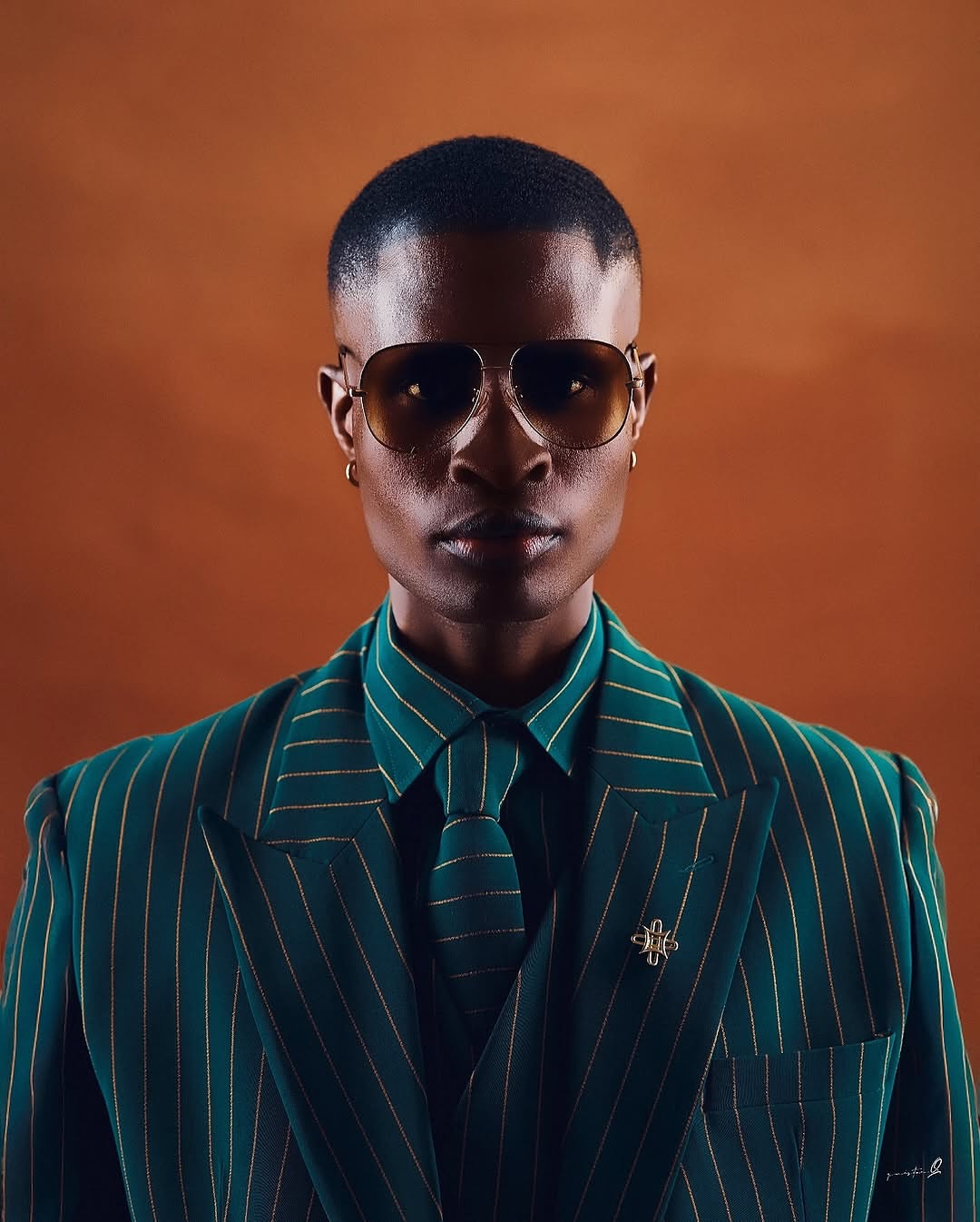 Deep Teal Double Breasted Suit